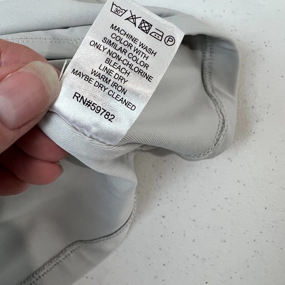 House of Harlow Women's Cropped T-Shirt Short Sleeve Crewneck Gray Size M - Picture 11 of 12